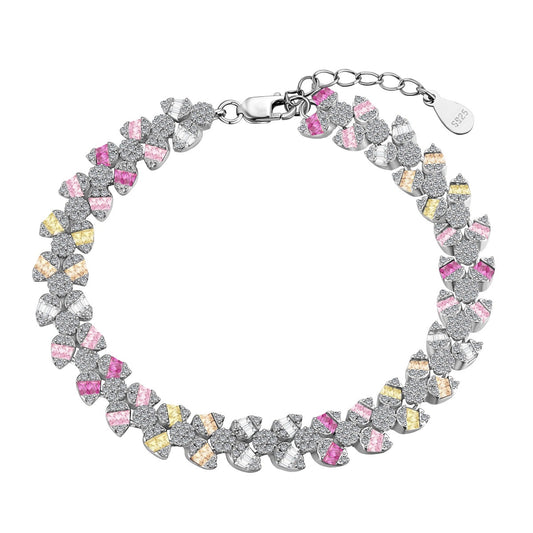 [Glimmer Jewelry]可憐で精巧な花型デイリーブレスレット