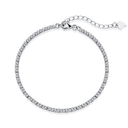 [Glimmer Jewelry]エメラルドカット ブレスレット