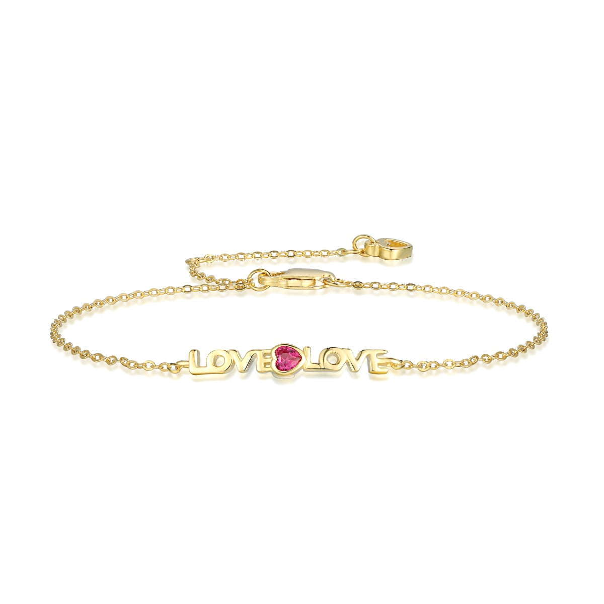 [Glimmer Jewelry]Romantic Heart Shape Lover Bracelet
