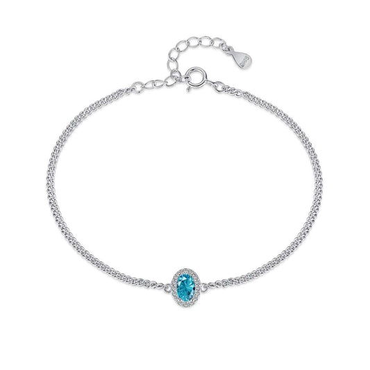 [Glimmer Jewelry]楕円形ブレスレット