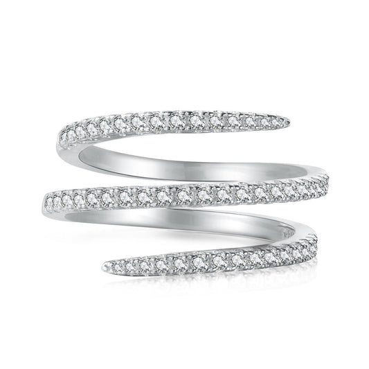 [Glimmer Jewelry]ユニークで鮮やかなエントワールリング
