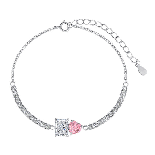 [Glimmer Jewelry]煌めくユニークなマルチシェイプラバーブレスレット