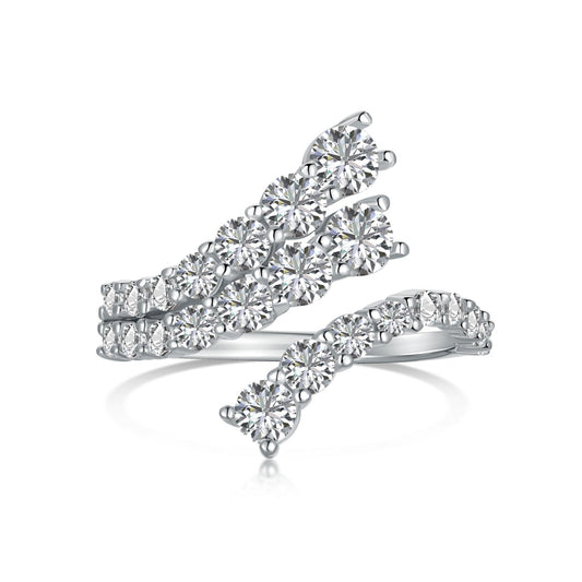 [Glimmer Jewelry]ユニークで鮮やかなスネーク型デイリーリング