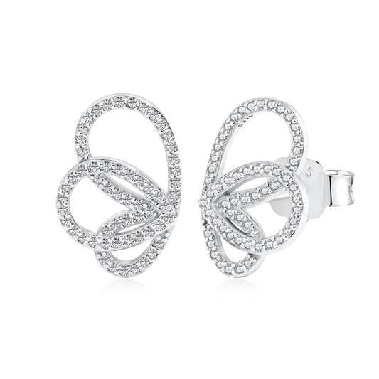 [Glimmer Jewelry]絶妙な蝶の形のイヤリング