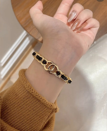 [Glimmer]Double C Open Bangle