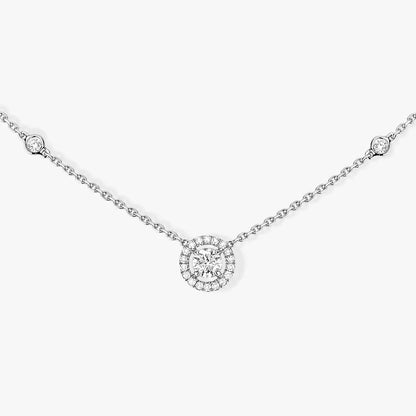[Glimmer]Diamond Necklace 0,20ct Brilliant Shape Joy