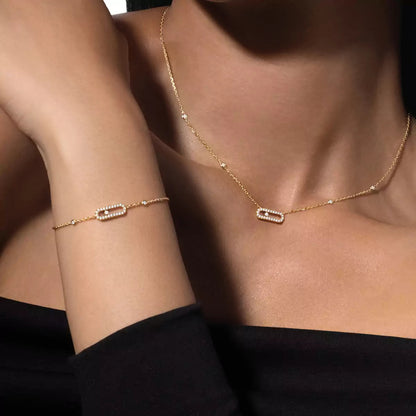 [Glimmer]Move Uno Necklace