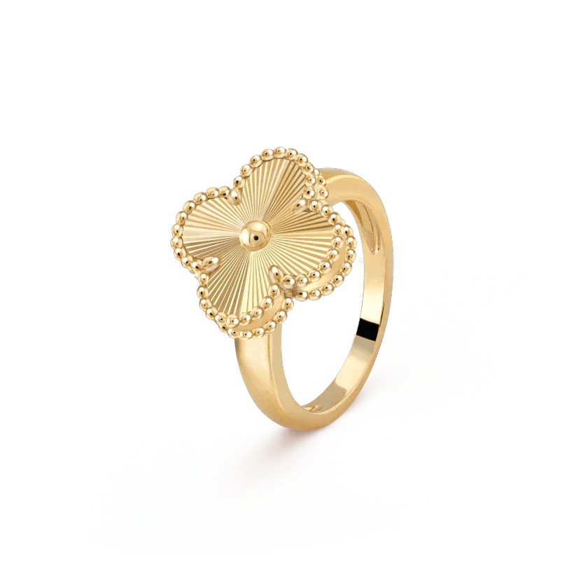 [Glimmer]CLOVER GOLD RING
